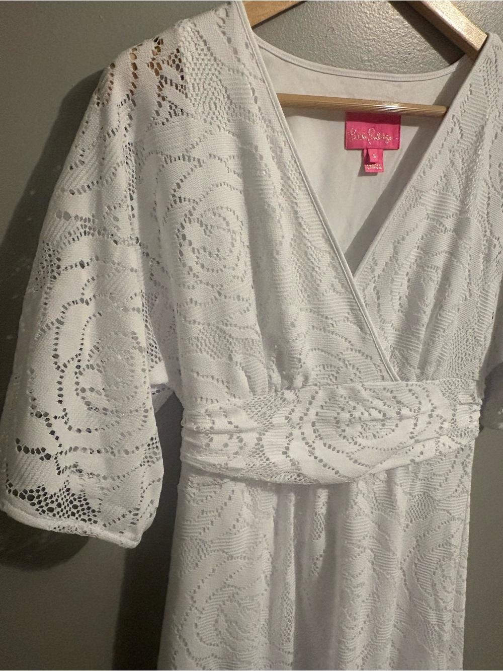 Lilly Pulitzer White Lace Maxi Dress - Picture 2 of 6